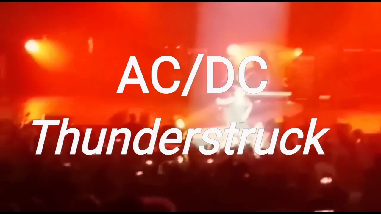 Portada de Thunderstruck